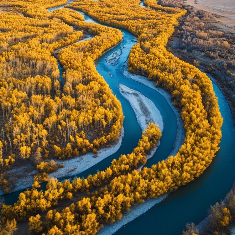 重庆到额济纳旗胡杨林